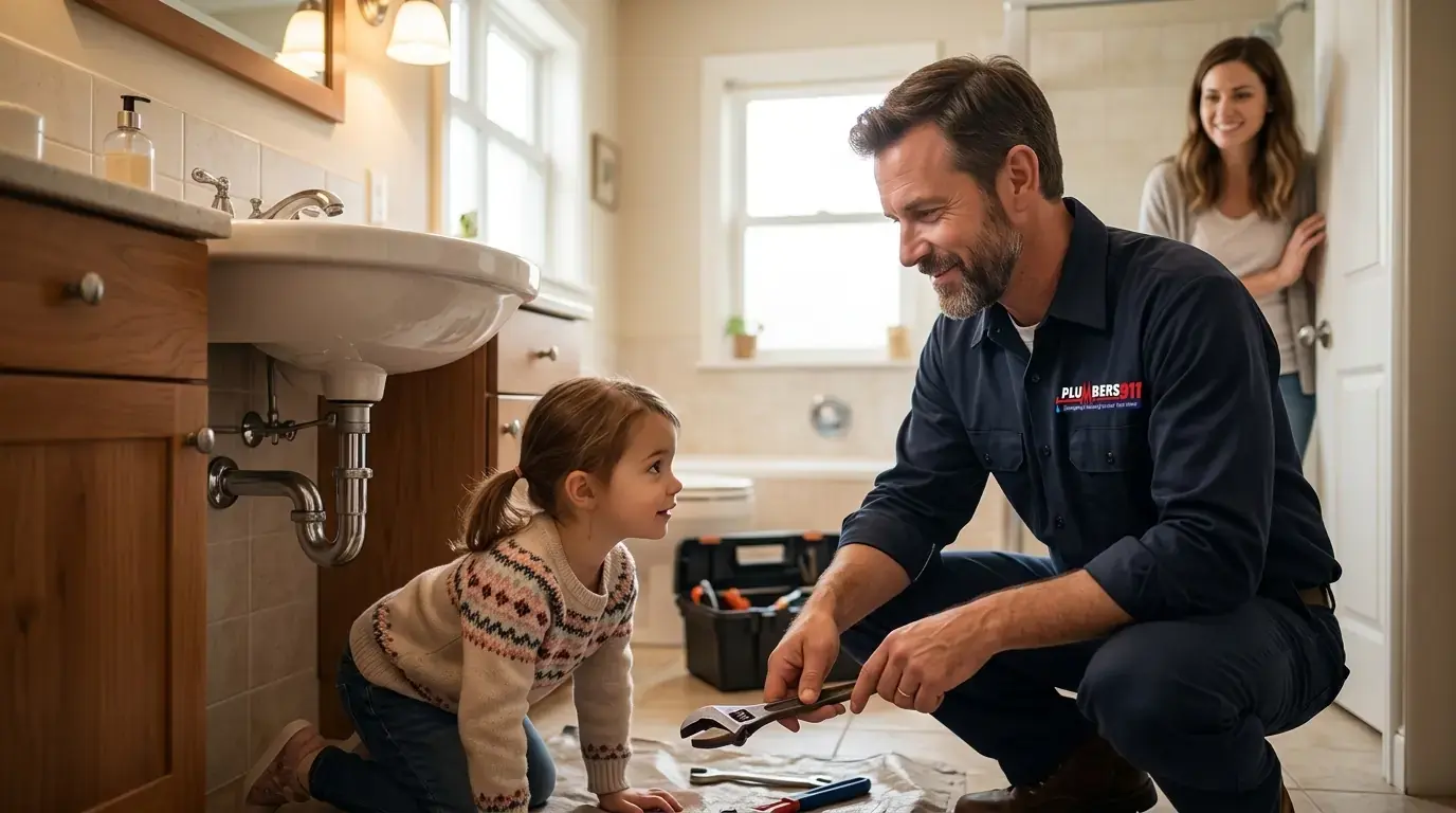 Licensed plumber at work in Dundee, IL